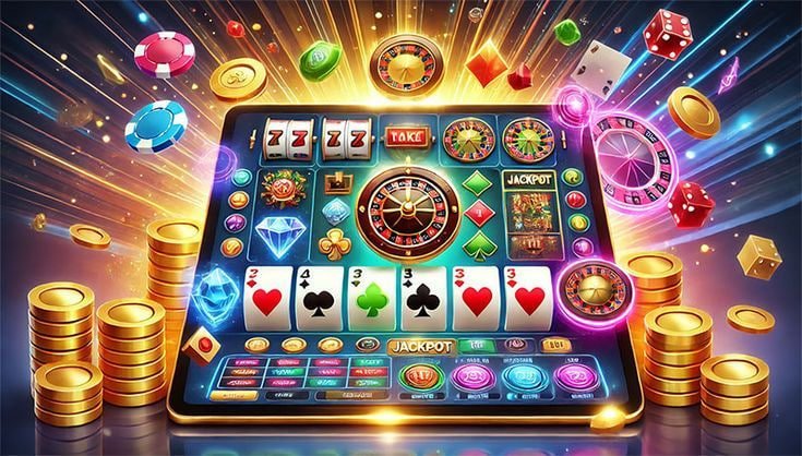 97slot ဒေါင်းလုဒ် Android iOS APP မိုဘိုင်းဖုန်းဖြင့် ကစားနေသောပုံ